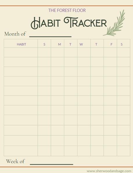 il_fullxfull.8160690255_7cdw.jpg Self-Care Journal Pages Bundle, Printable Habit Tracker - Image 4