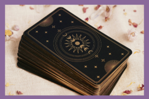 What My Tarot Practice Actually Looks Like (It's Not What You Think) a deck of tarot cards