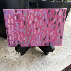 Magenta Bloom Small Canvas